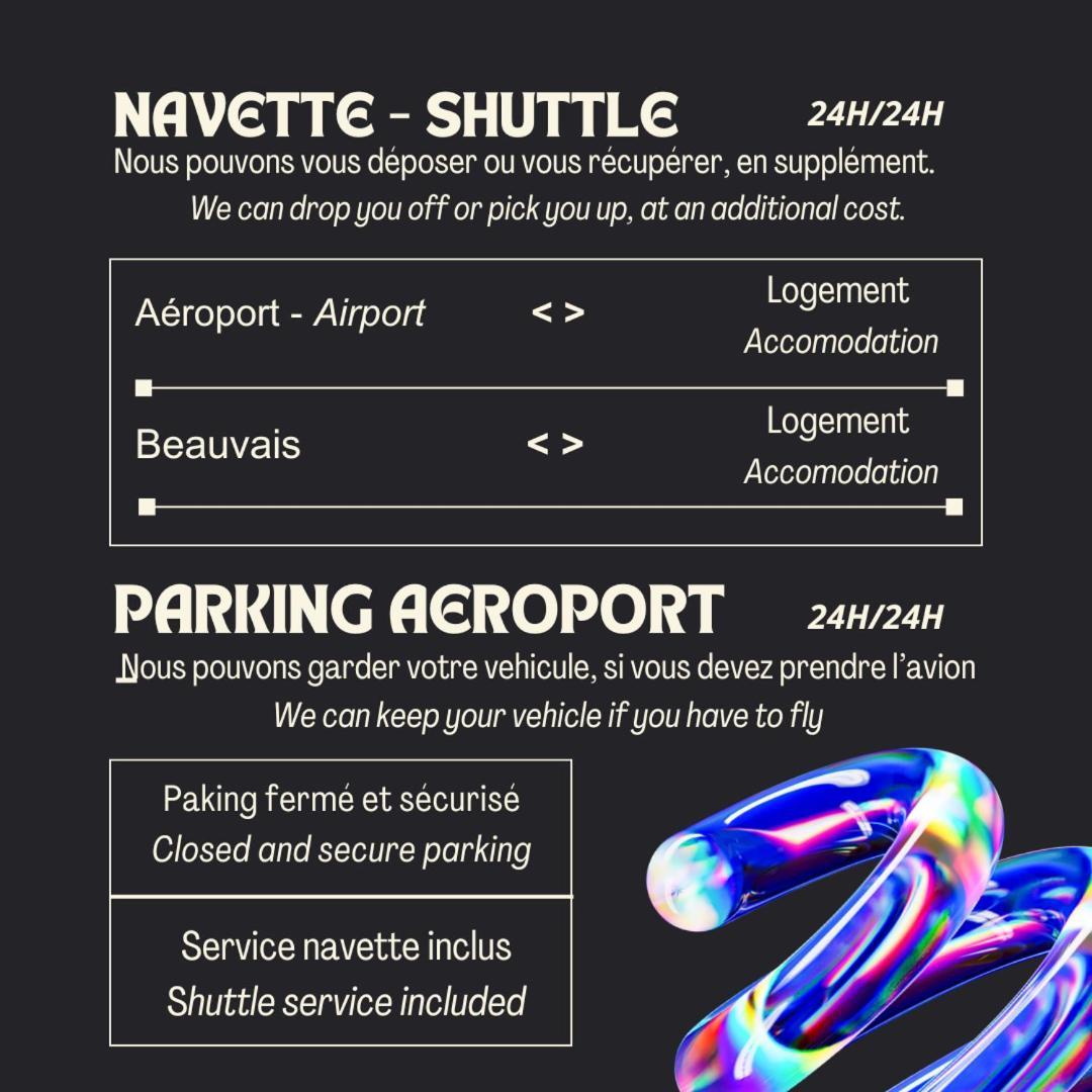 Bonlier Kay Doudou 60M2 - 5 Min Aeroport - Navette - Parking 빌라 외부 사진